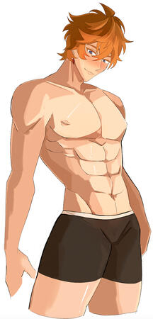 Thigh up, rendered ($25)